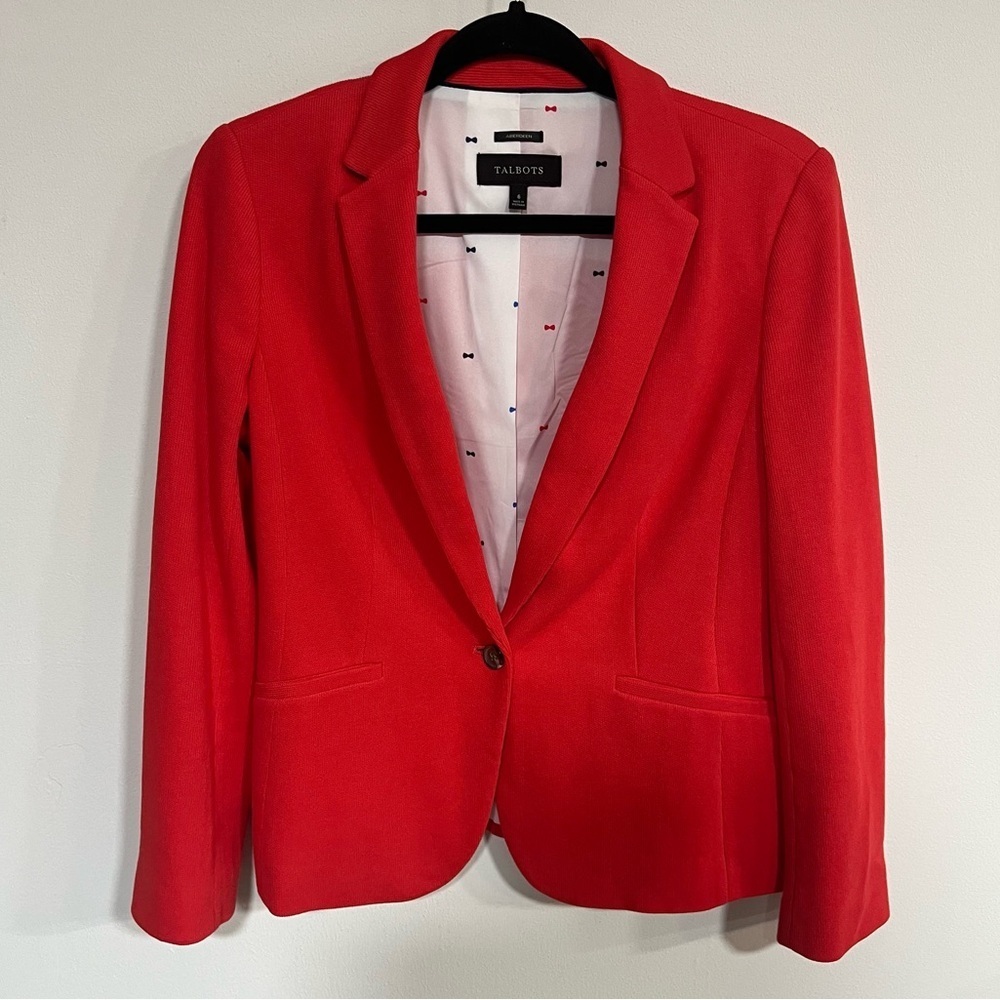 Talbots Aberdeen Knit Blazer Jacket